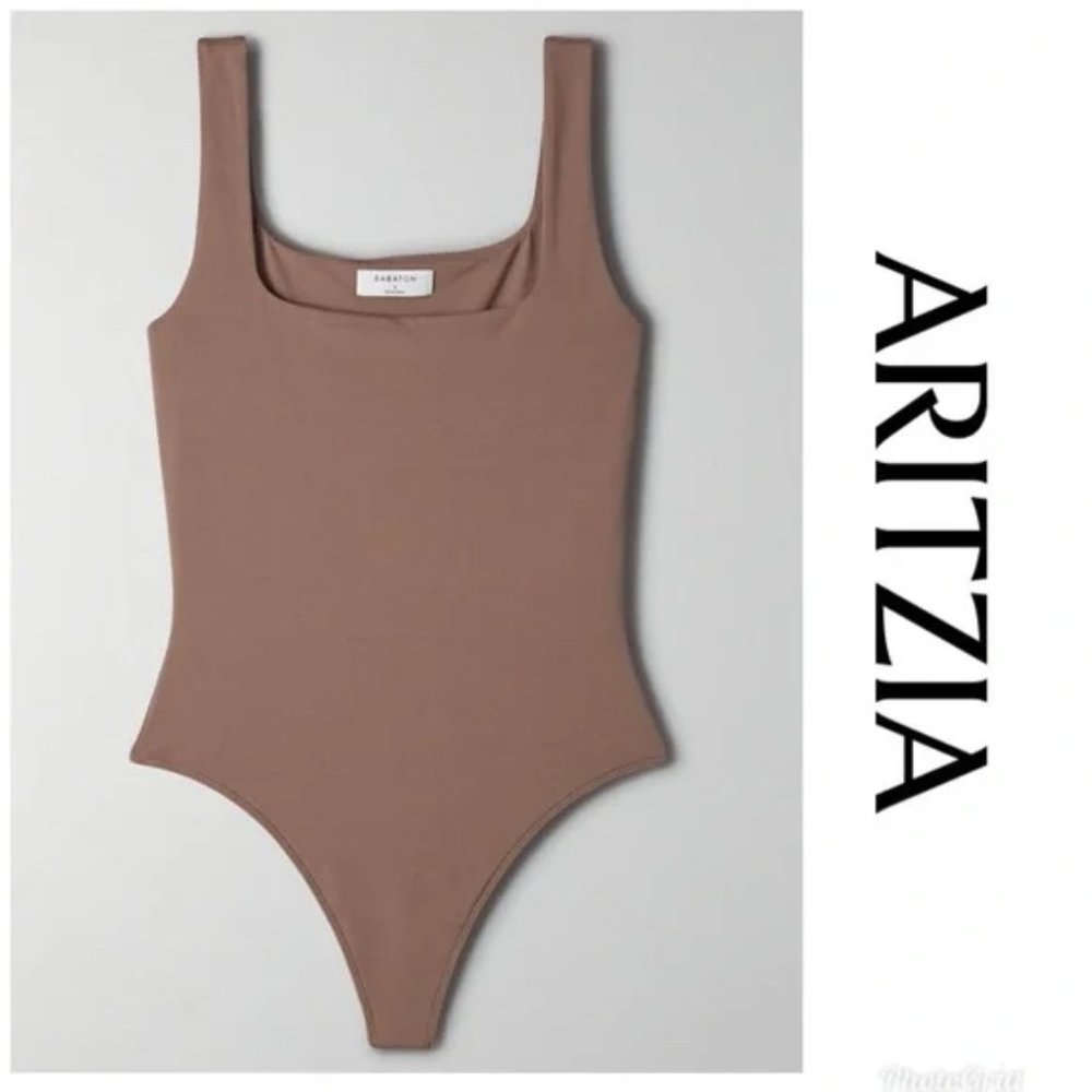 Babaton Contour Tank Bodysuit Square-neck Like New